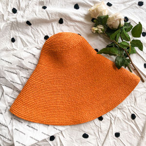 Owned by Kylie Jenner Orange Sun Hat Kardashian Kloset